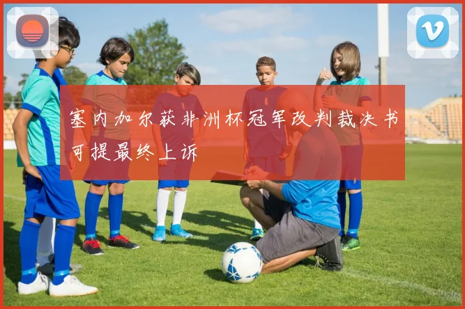 塞内加尔获非洲杯冠军改判裁决书可提最终上诉