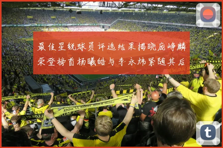 最佳星锐球员评选结果揭晓庞峥麟荣登榜首杨曦皓与李永炜紧随其后